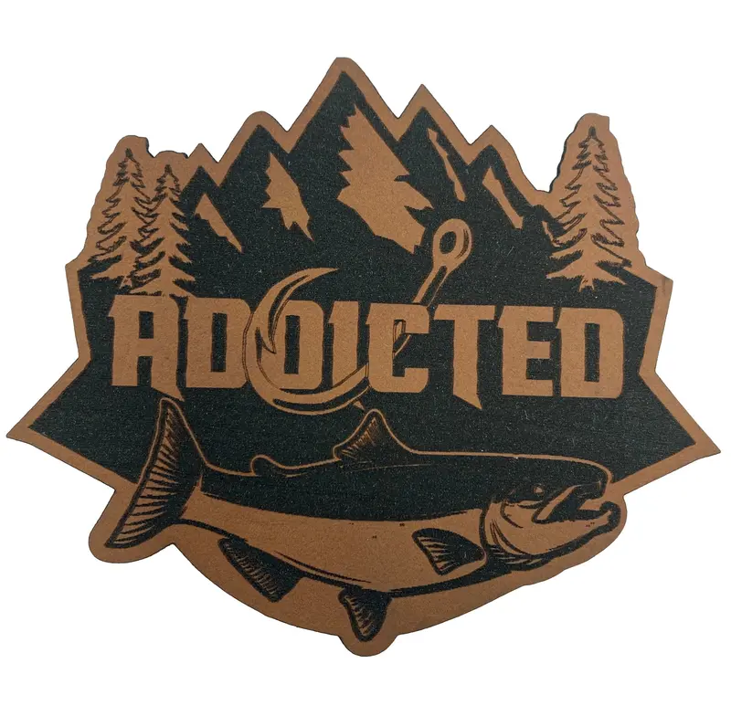 Addicted Brand Embroidered Patches Set