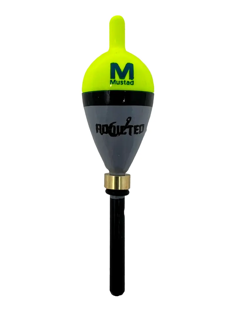 Addicted Panfish Float in Bright Chartreuse