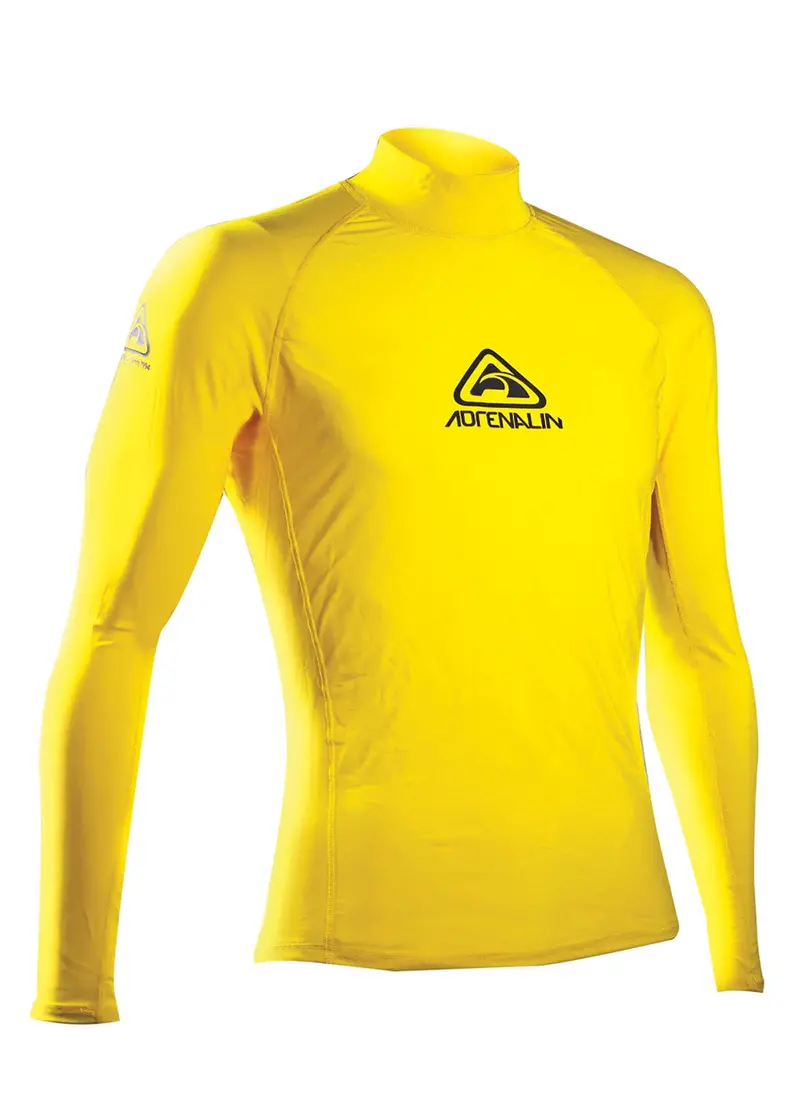 Adrenalin High-Visibility Long-Sleeve Rash Guard for Adults