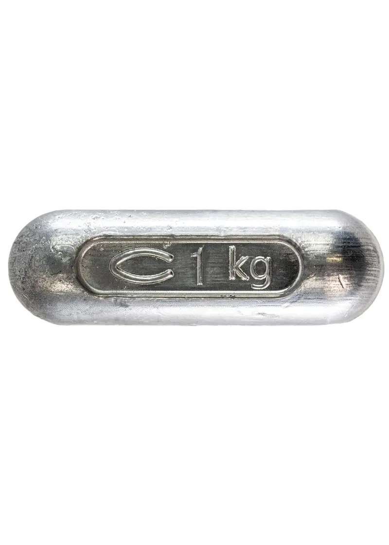 Adreno 1.0kg Lead Pinch Dive Weight – Secure Grip, Belt-Mounted Design