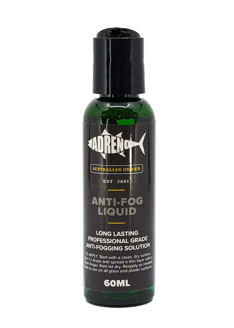 Adreno Anti-Fog Dive Mask Solution – Liquid Formula