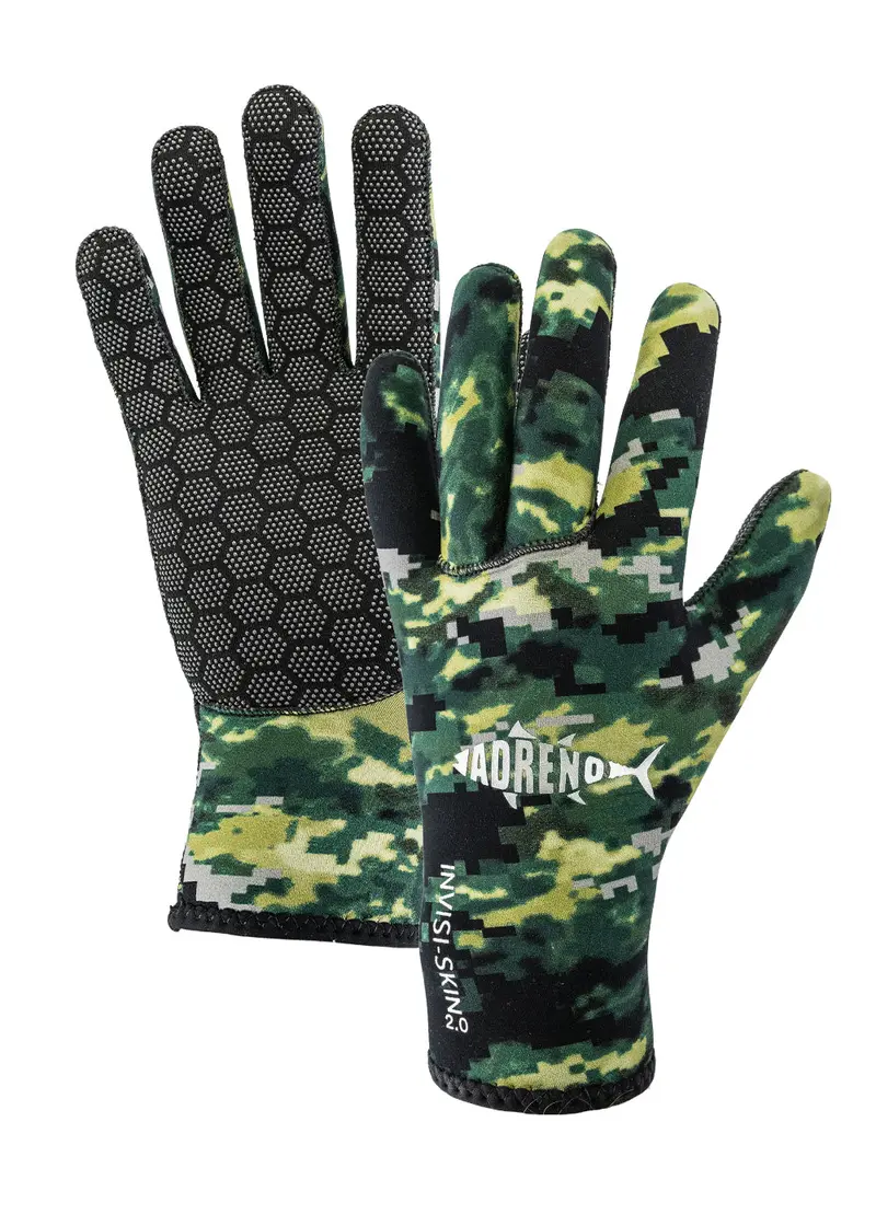 Adreno Invisi-Skin 2mm Super-Stretch Neoprene Dive Gloves