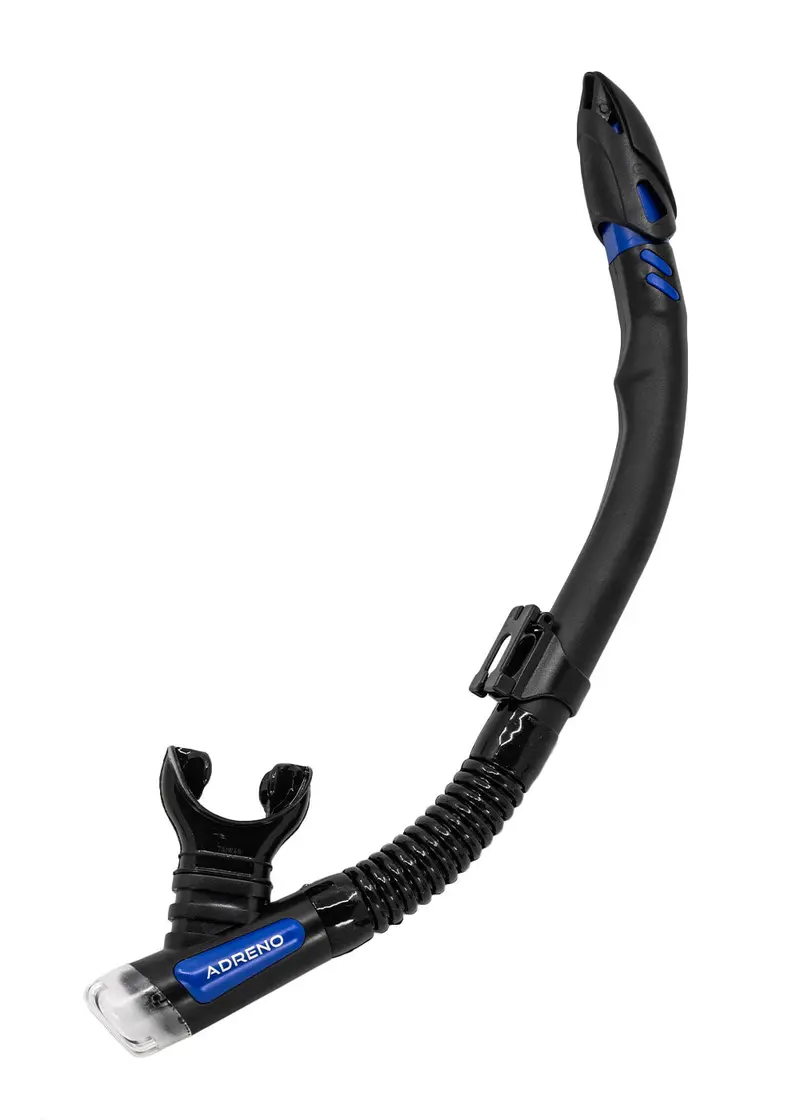 Adreno Moray Purge Valve Snorkel – Premium Silicone Mouthpiece & Flexible Tube