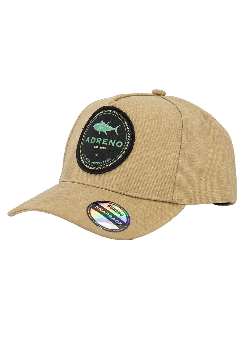 Adreno Neilsen Trucker Cap – Woven Tuna Badge Accent