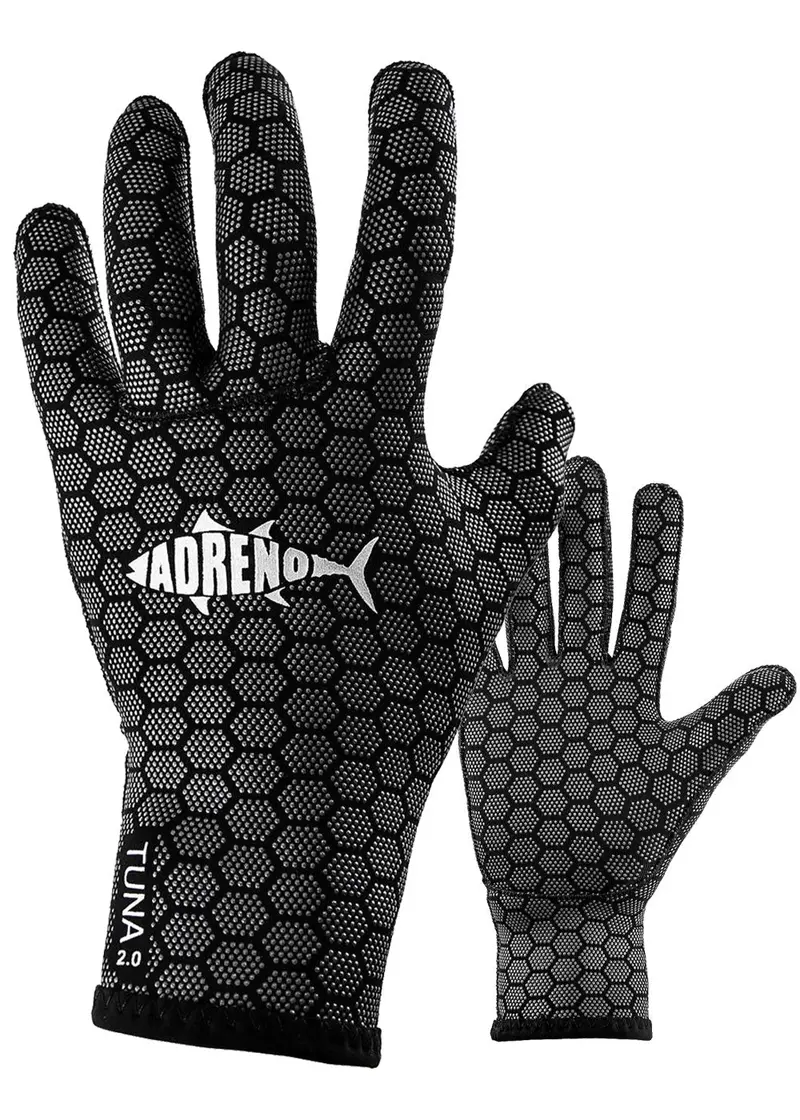 Adreno Tuna Super Stretch Gloves – 2mm Neoprene Dive Gloves
