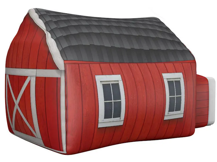 #AF-Barn AirFort Inflatable Farmer’s Barn Playhouse