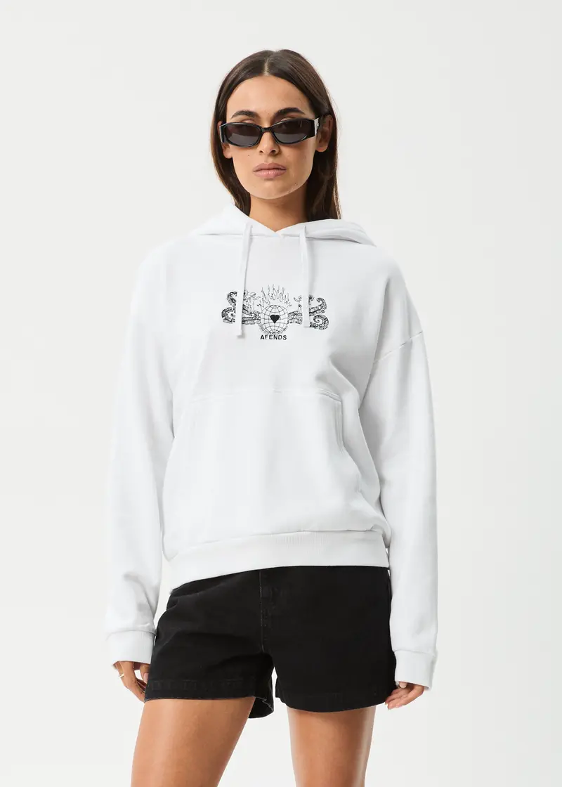 Afends Bonfire Brushed-Fleece Hoodie