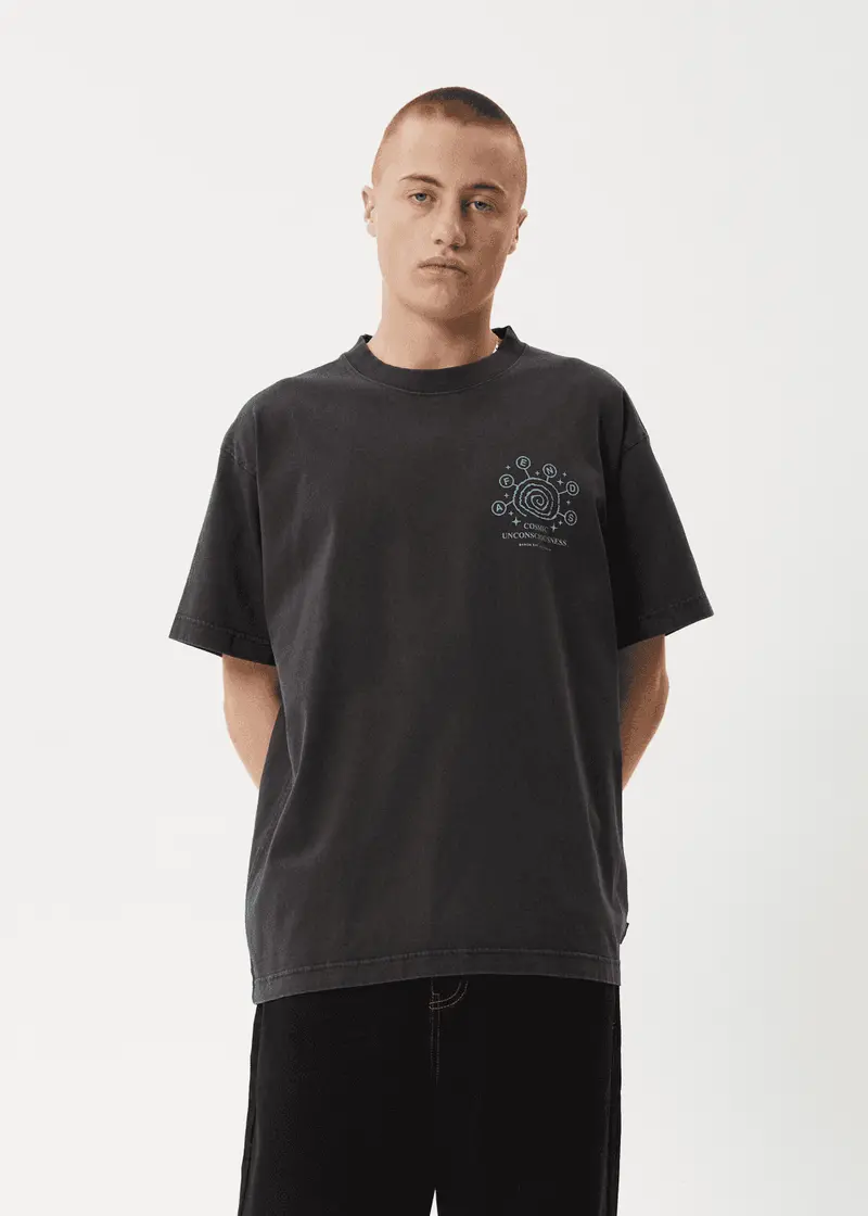 Afends Cosmic Con Heavyweight Boxy Tee – Bold Graphic Fit