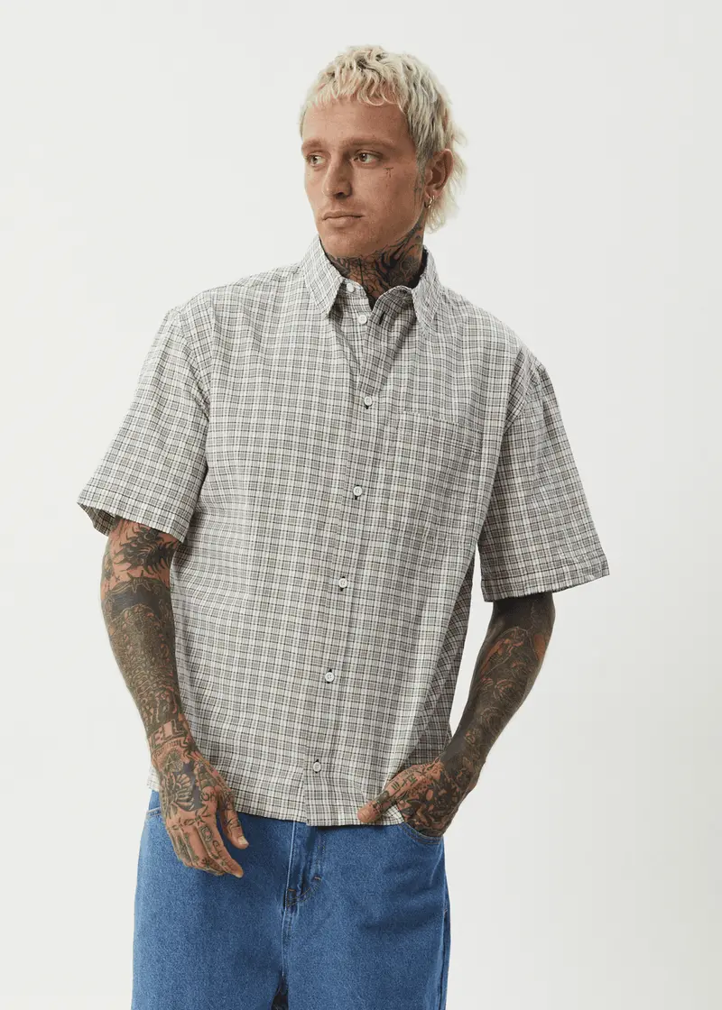 Afends Drew Seersucker Short-Sleeve Shirt