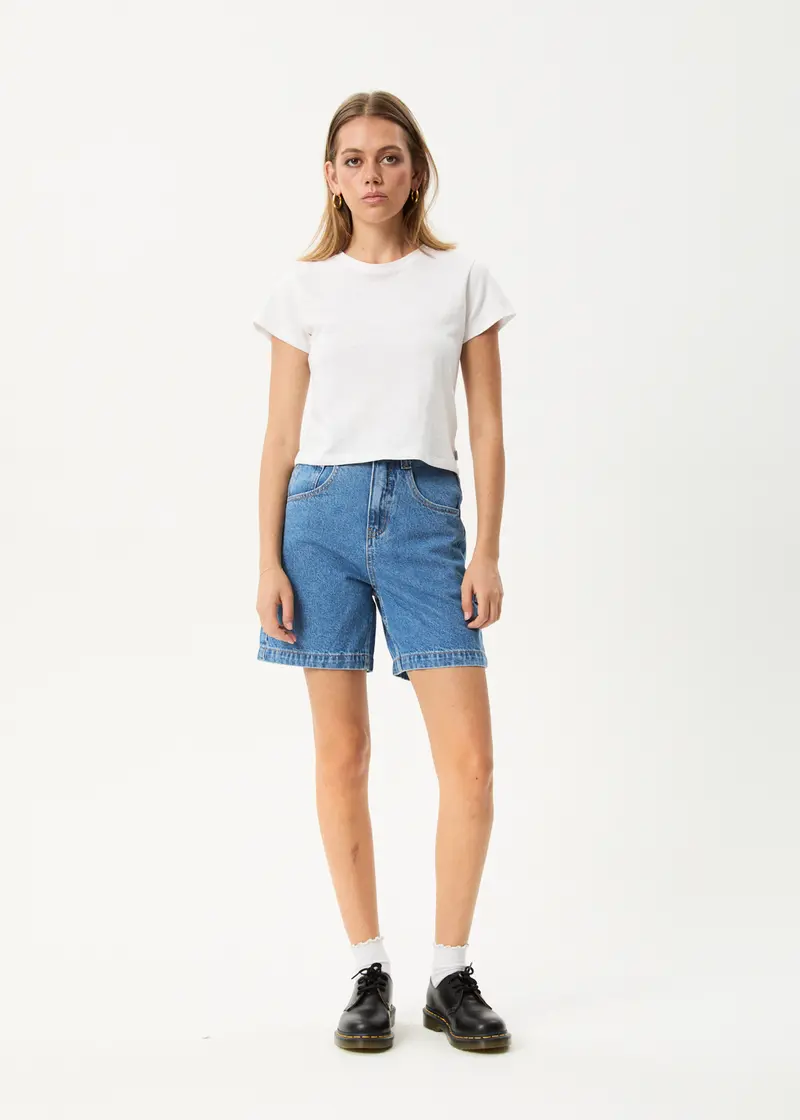 Afends Emilie Denim Workwear Shorts – Utility Style