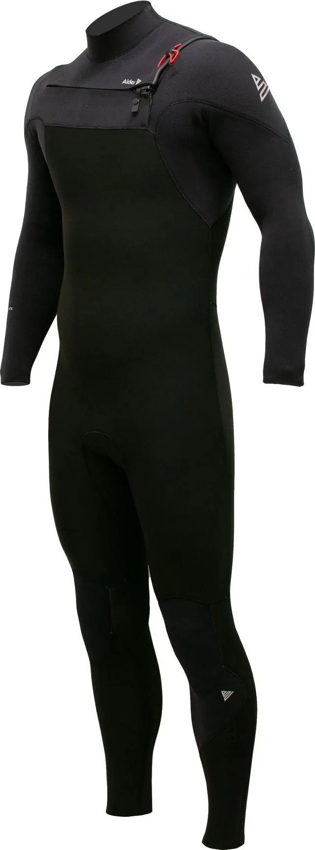 Alder Evo Fire MX Men’s 6/4mm Chest-Zip Black Wetsuit