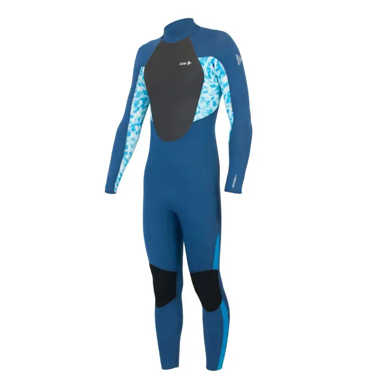 Alder Stealth Junior 5/4mm Back-Zip Blue Wetsuit for Kids