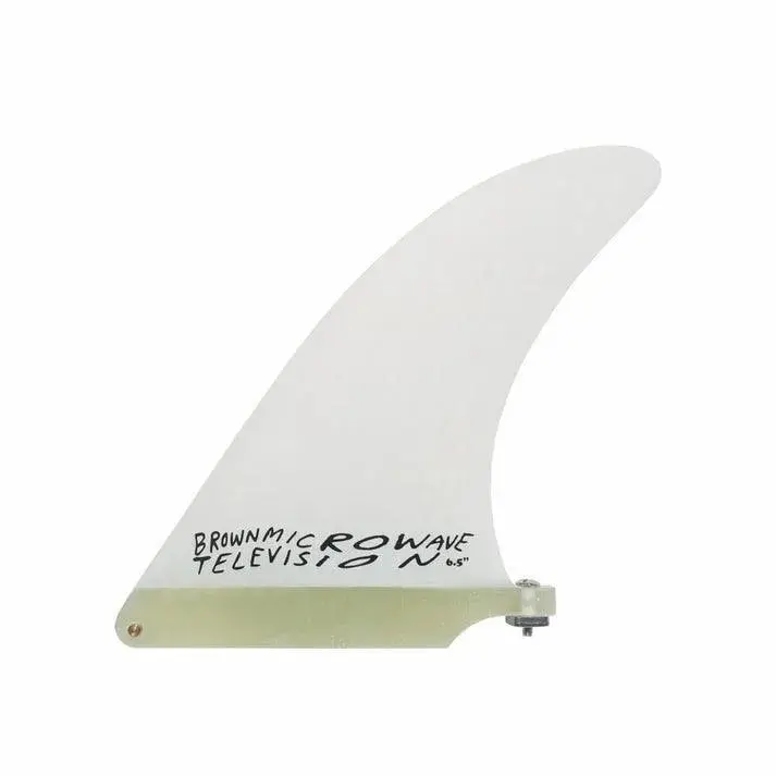 Alex Knost BMT Bonzer 6.5″ White Fin – Captain Fin Co