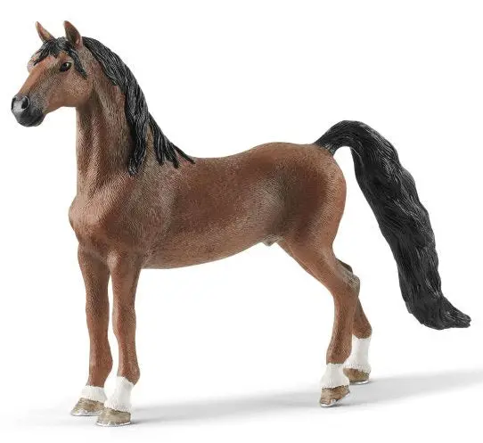 American Saddlebred Gelding Ornament – Elegant 1:16 Equine Model