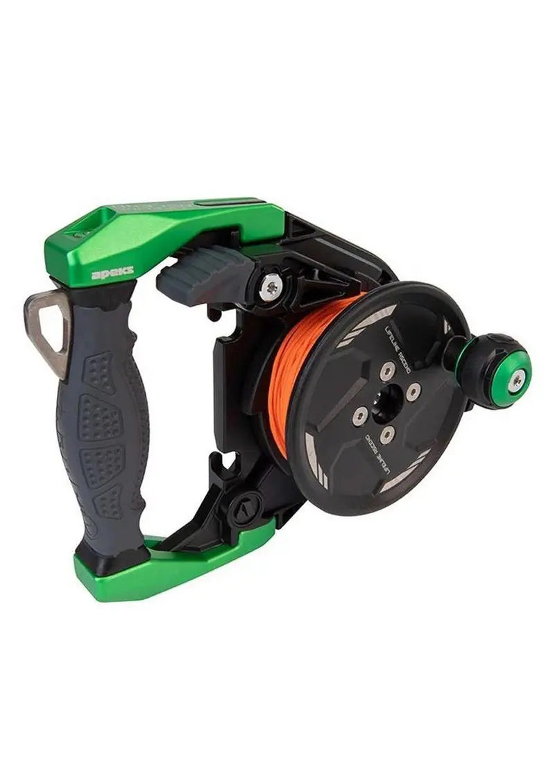 Apeks Ascend 30-Meter Depth Rating Dive Reel – Green Housing