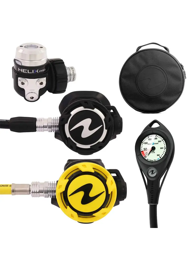 Aqualung Helix Pro DIN Regulator System – Balanced, High-Performance Scuba Set