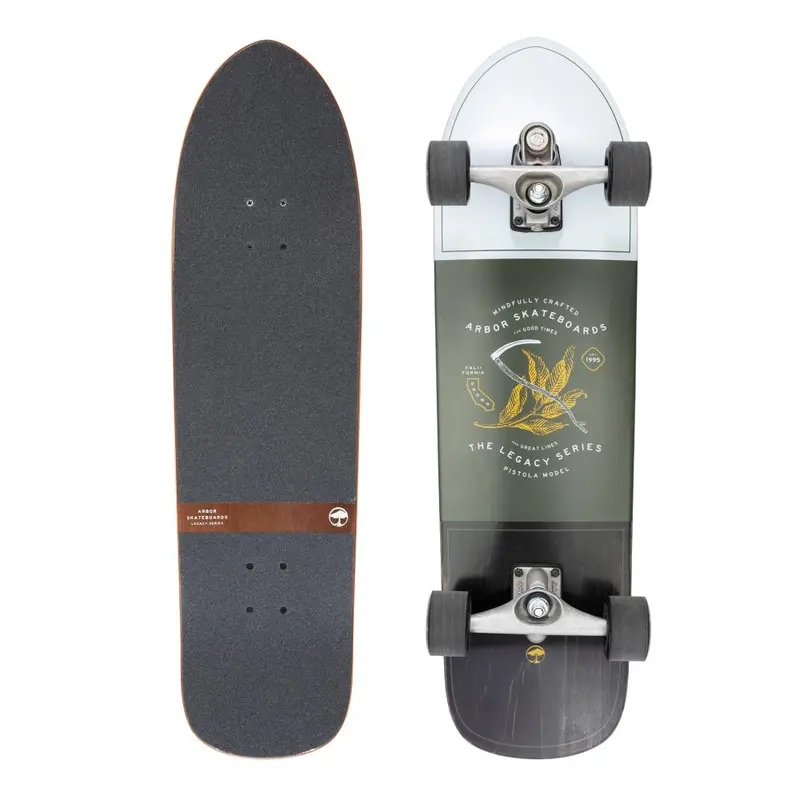 Arbor Surfskate C7 Legacy Pistola Complete Cruiser Board