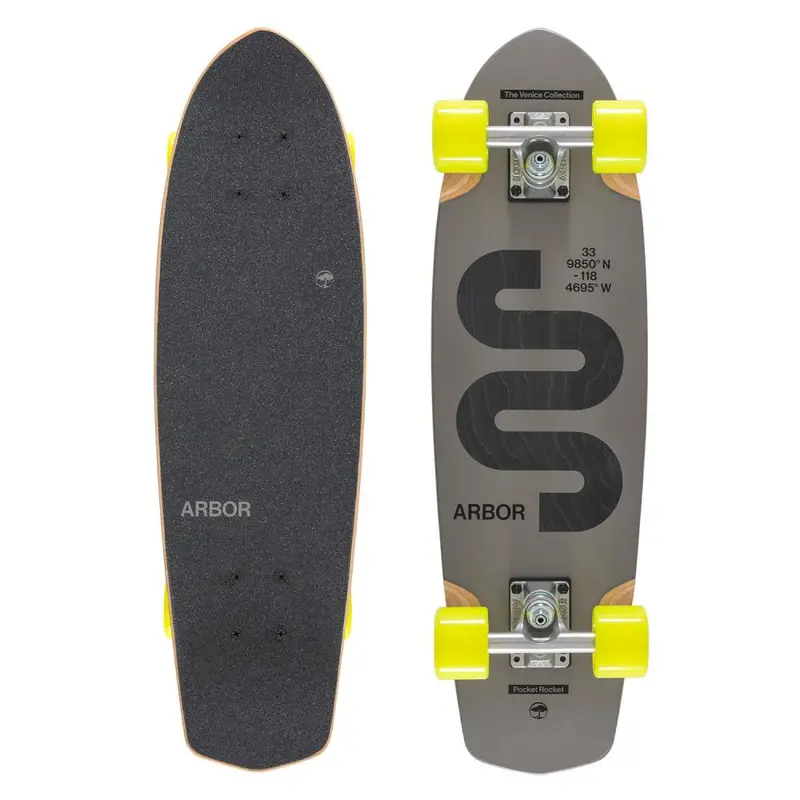 Arbor Venice Pocket Rocket Meridian Cruiser – 27-Inch Complete Skateboard