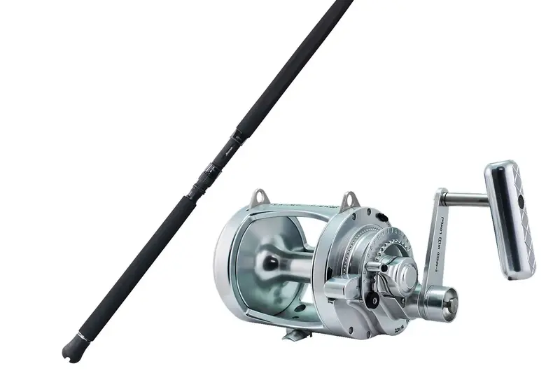 ATD 50W Saltwater Fishing Rod and Reel Combo
