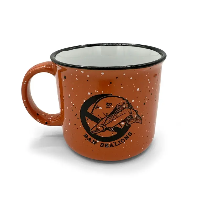 Ban Sealions Campfire Ceramic Mug
