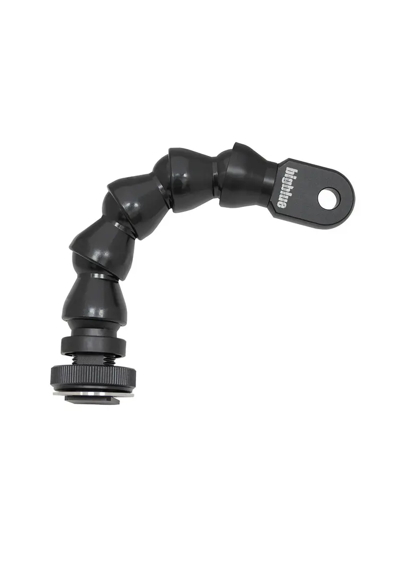 BigBlue 6-Inch Adjustable Flex Arm with Hot Shoe and YS Mount Adapter
