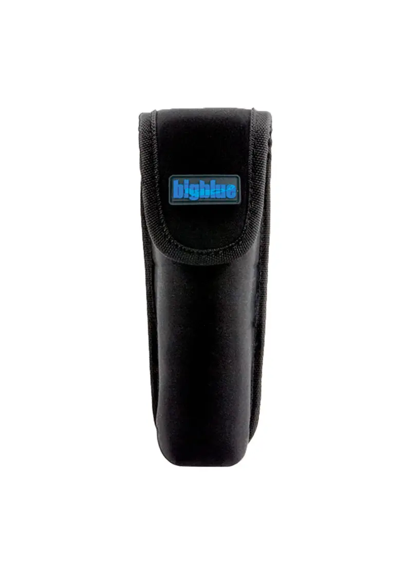 BigBlue Neoprene Pouch with Retractor – Designed for Compact Dive Lights