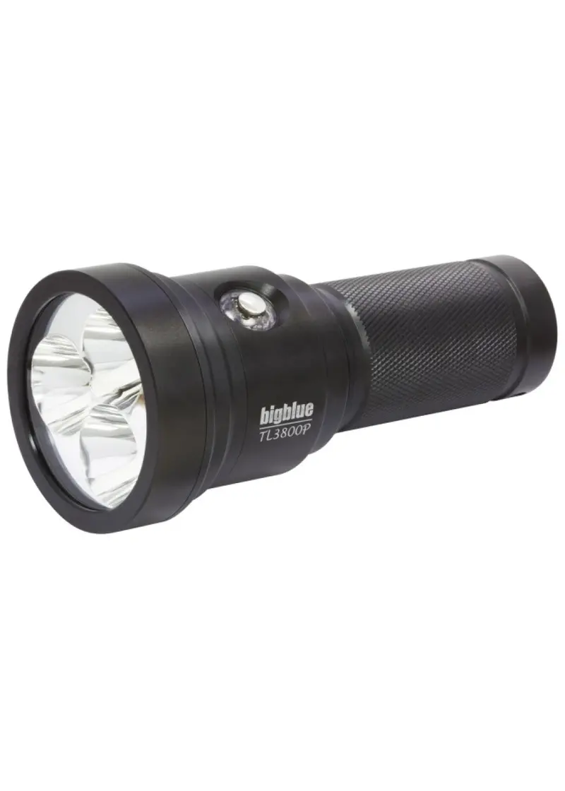 BigBlue TL3800P Narrow-Beam Waterproof Dive Light – 3800 Lumens