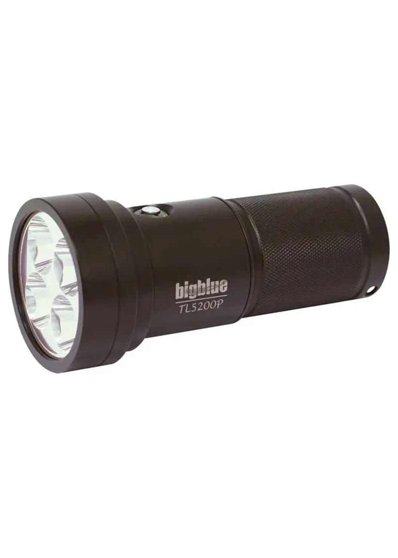 BigBlue TL5200P Narrow-Beam Dive Torch – 5,200 Lumens