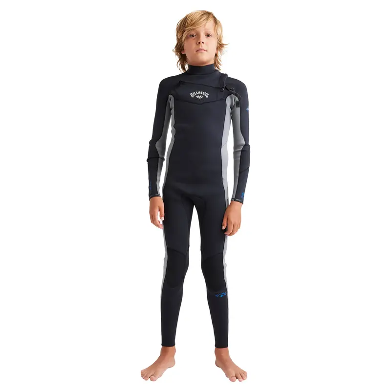 Billabong Boys’ Absolute 3/2mm Chest-Zip Steamer Wetsuit