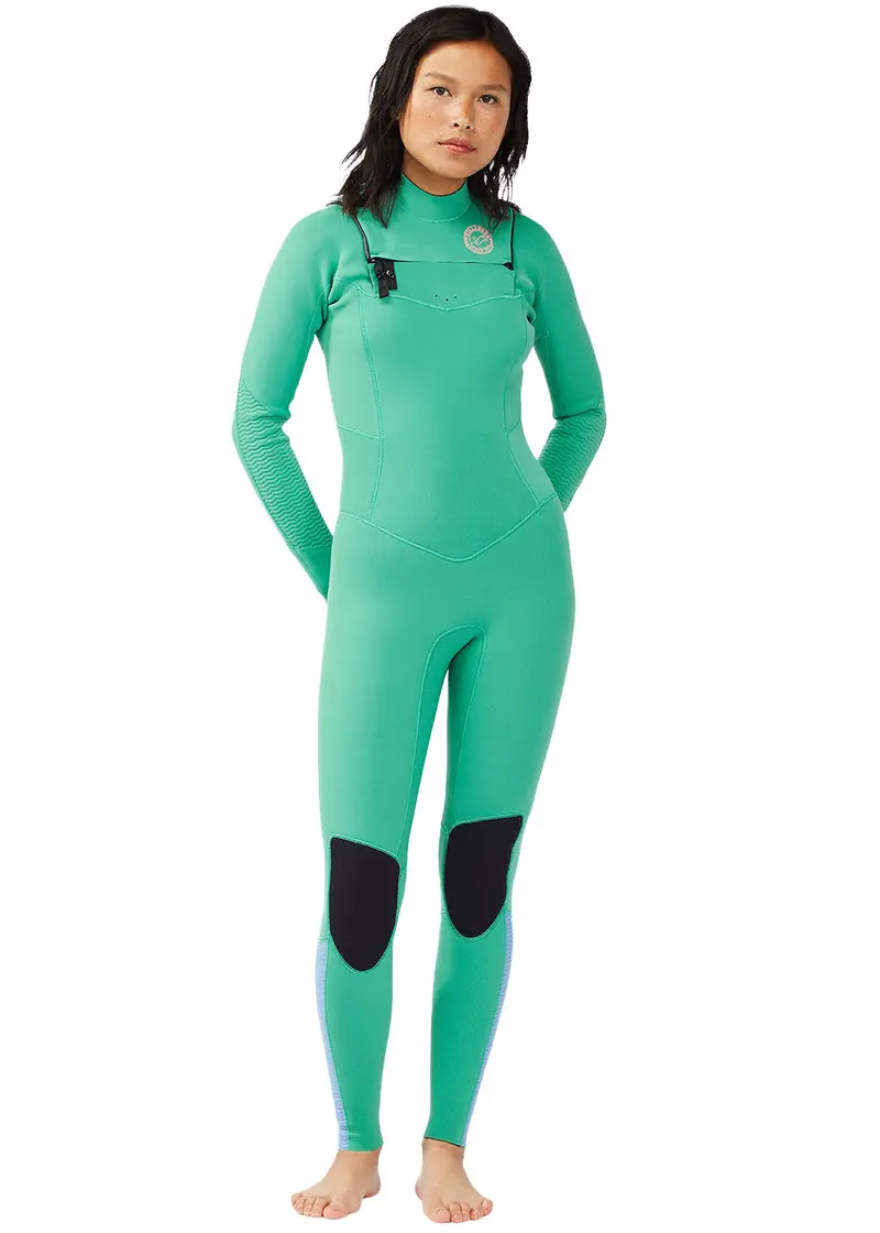 Billabong Women’s Salty Dayz 3/2mm Chest-Zip Steamer