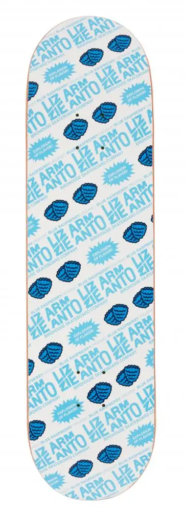 Birdhouse Lizzie Cherry Blue Razz Pro Skateboard Deck – 8.25″