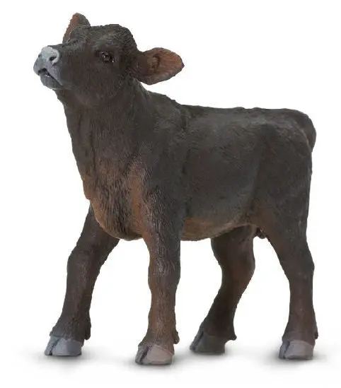 Black Angus Calf Miniature – 1:20 Scale Farm Animal #160929