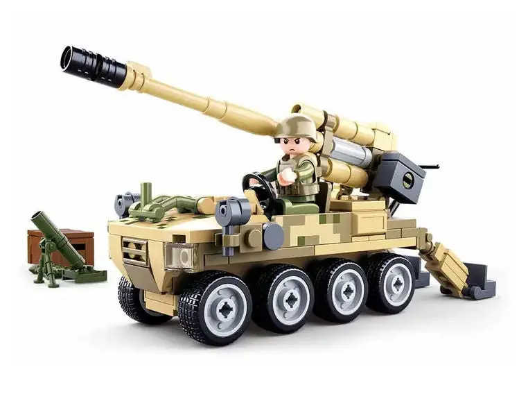 Bobcat 8×8 All-Terrain Assault Vehicle – Modular Building Block Kit #B0751