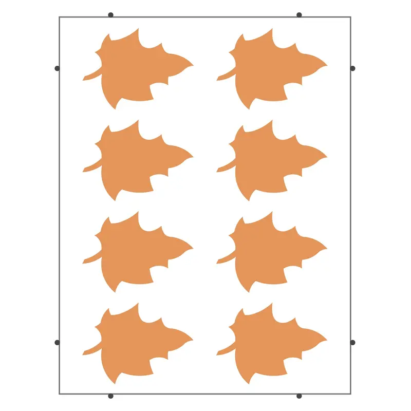 Botanical Leaf Design Seal by Pinnovation