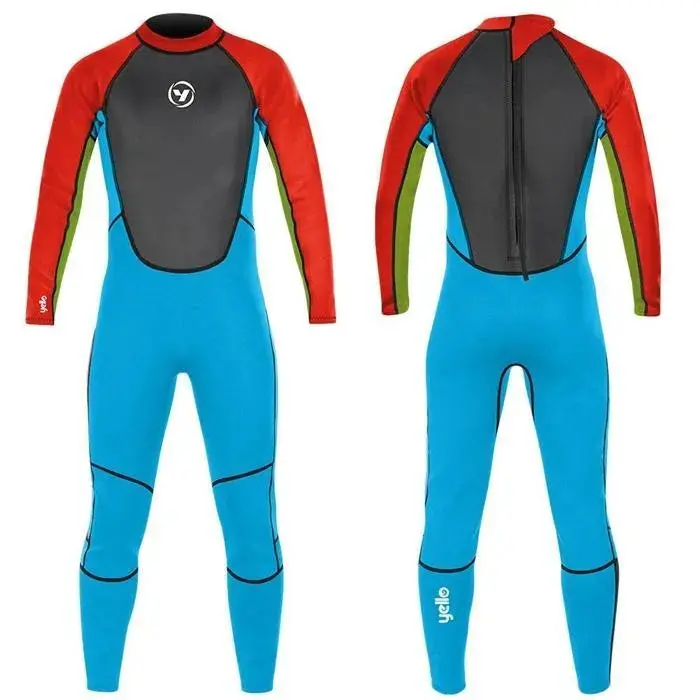 Boys’ Mako Full-Body Wetsuit – 3mm Thermal Suit for Youth