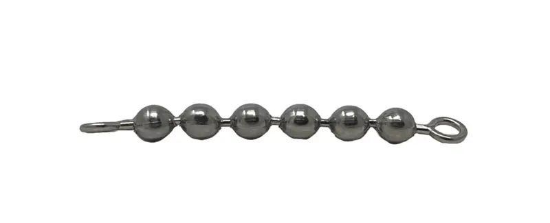 Brad’s 6-Bead Chain Swivels – 5-Pack