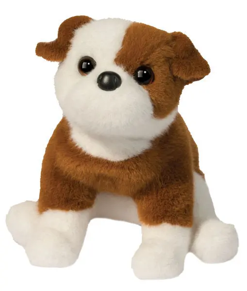 Bubbie Bulldog Plush Animal – #4572D