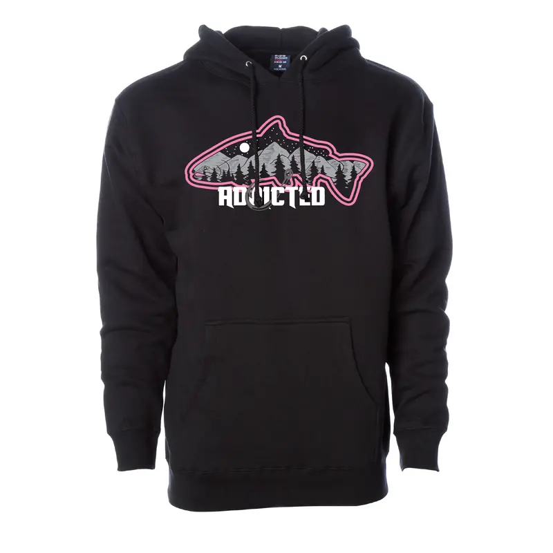 Bubble Gum Fish Mountain Pullover Hoodie