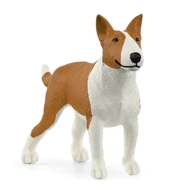 Bull Terrier Dog Figure – Stylized Canine Breed Miniature