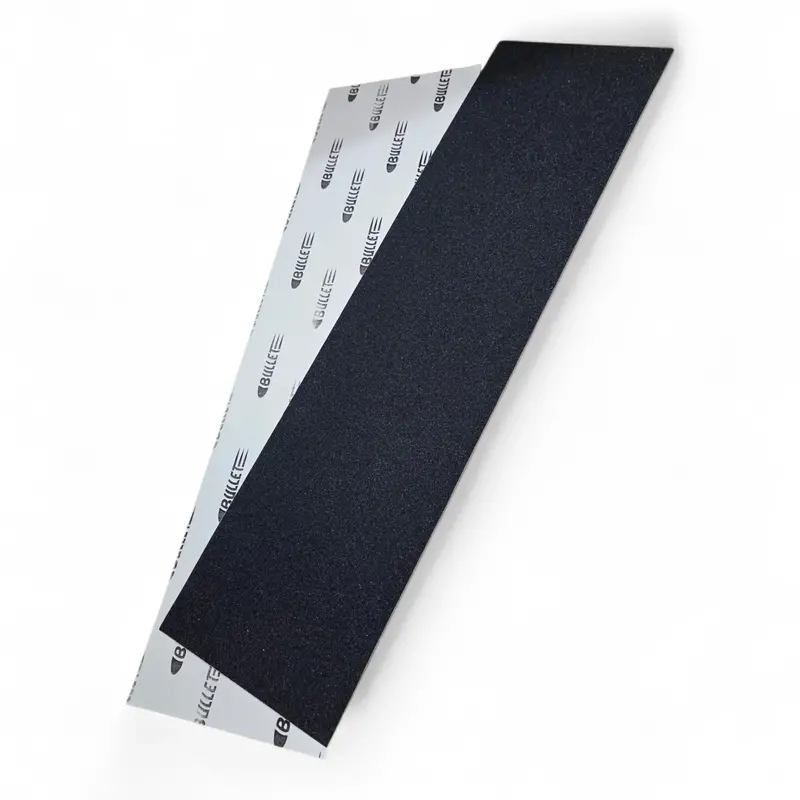 Bullet Black Griptape – 33″ x 9″ (Single Sheet)