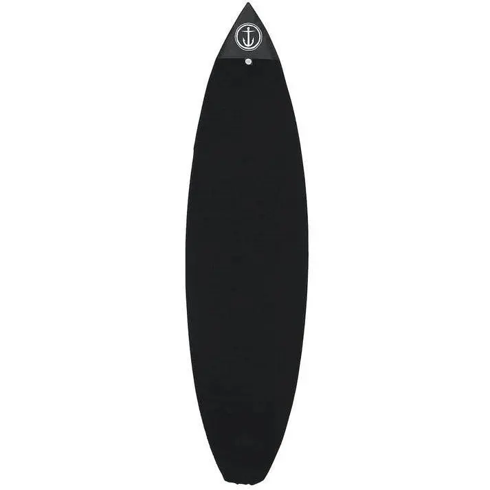 Captain Fin Co Shortboard Boardsock – Black Protective Cover