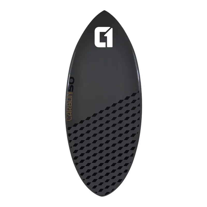 Carbon Fiber Epoxy Skimboard – 50–56″, Cobalt Grey Finish