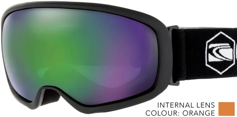 Carve First Tracks Snow Goggles with Anti-Fog Lens
