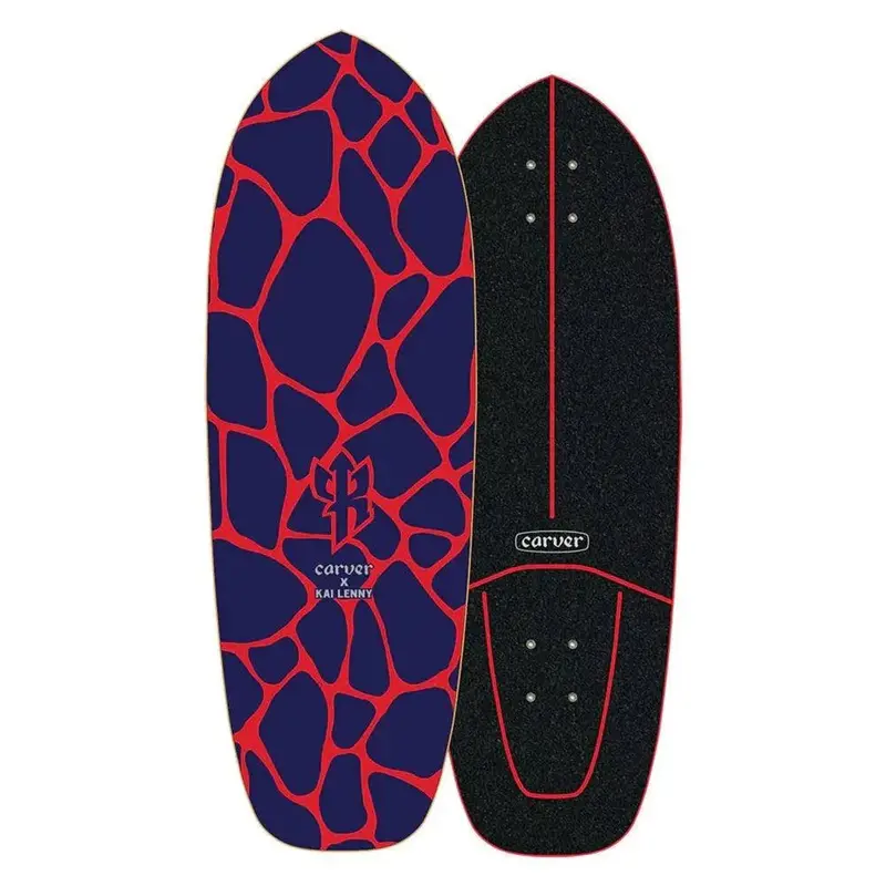Carver 31″ Kai Lenny Lava Surfskate Deck Only