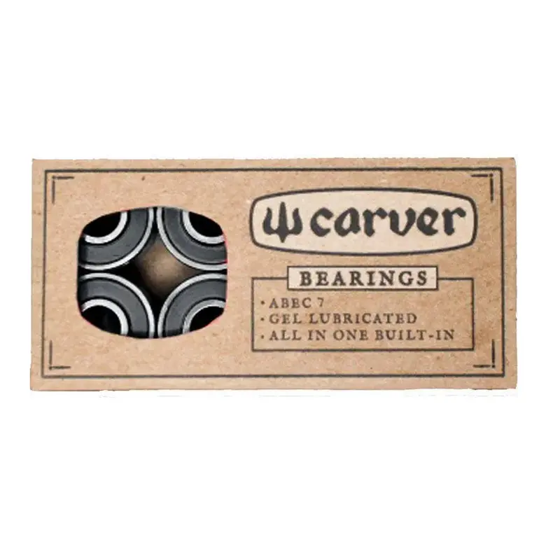 Carver ABEC-7 Precision Bearings with Integrated Spacers