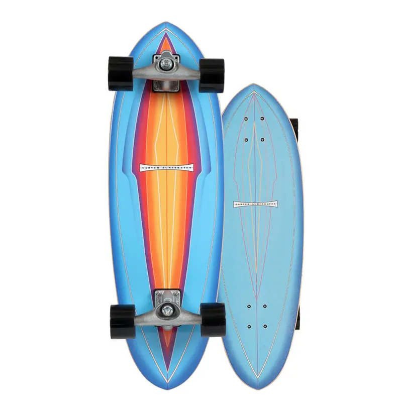 Carver Blue Haze 31″ CX Complete Carving Skateboard