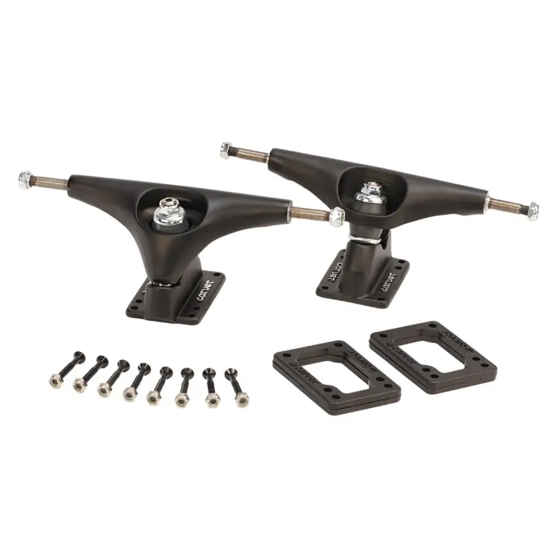 Carver CX 6.5″ Trucks in Coal Satin Finish