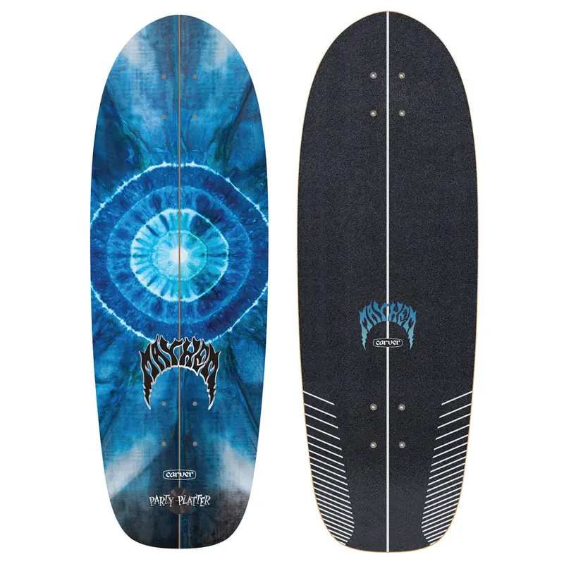 Carver Lost Party Platter 28″ Skateboard Deck Only