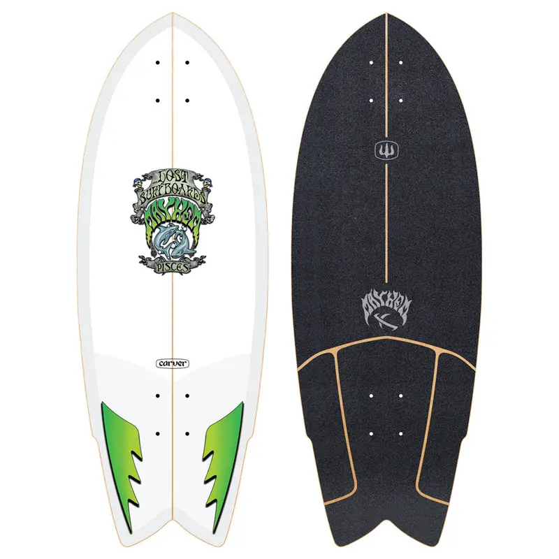 Carver Lost Pisces 29″ Skateboard Deck Only