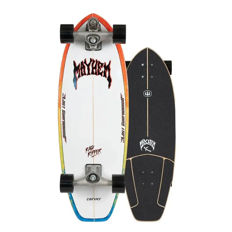 Carver …Lost Rad Ripper 31″ C7 Surfskate Complete